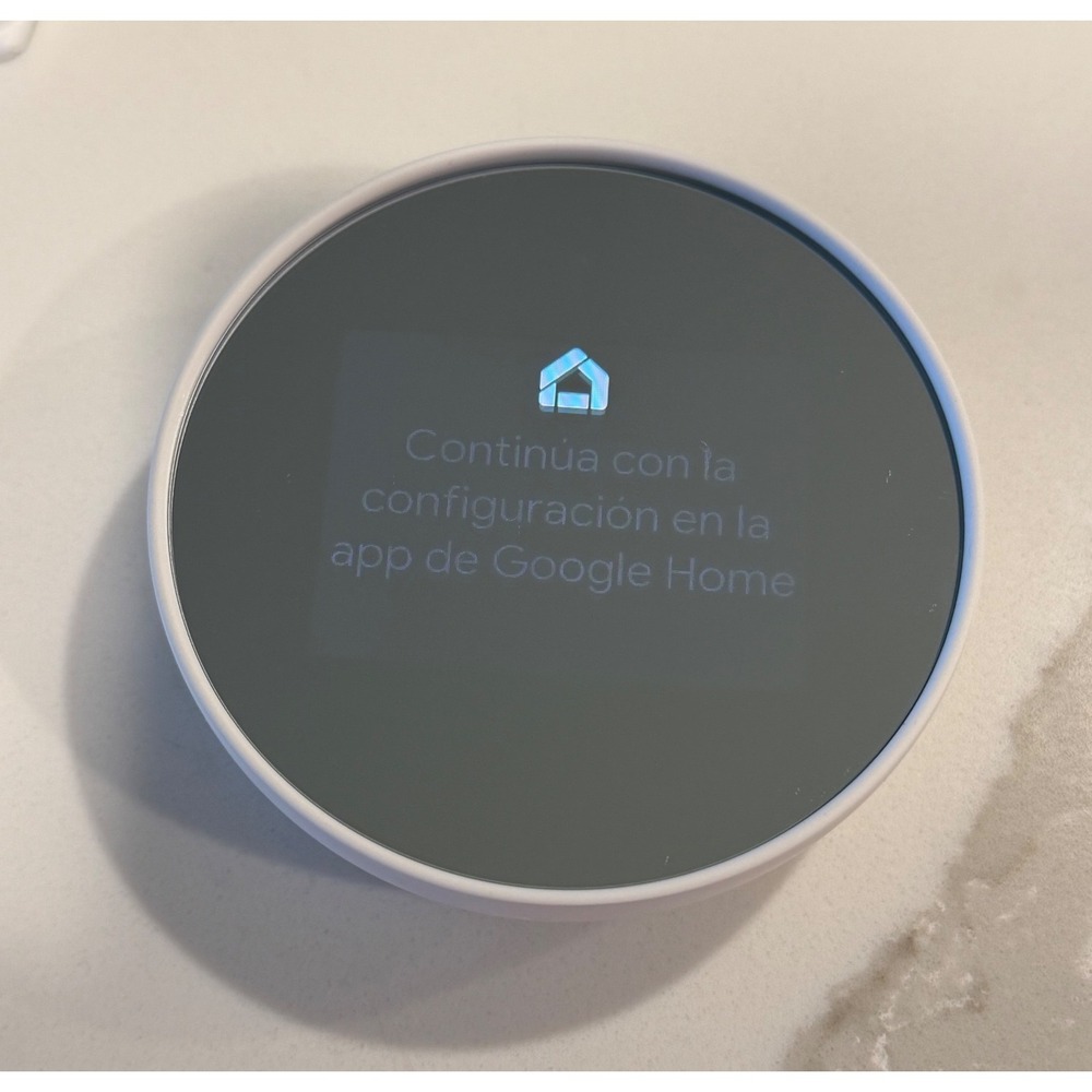 Google Nest Thermostat G4CVZ Smart Programmable Wi-Fi Snow White GA01334-US